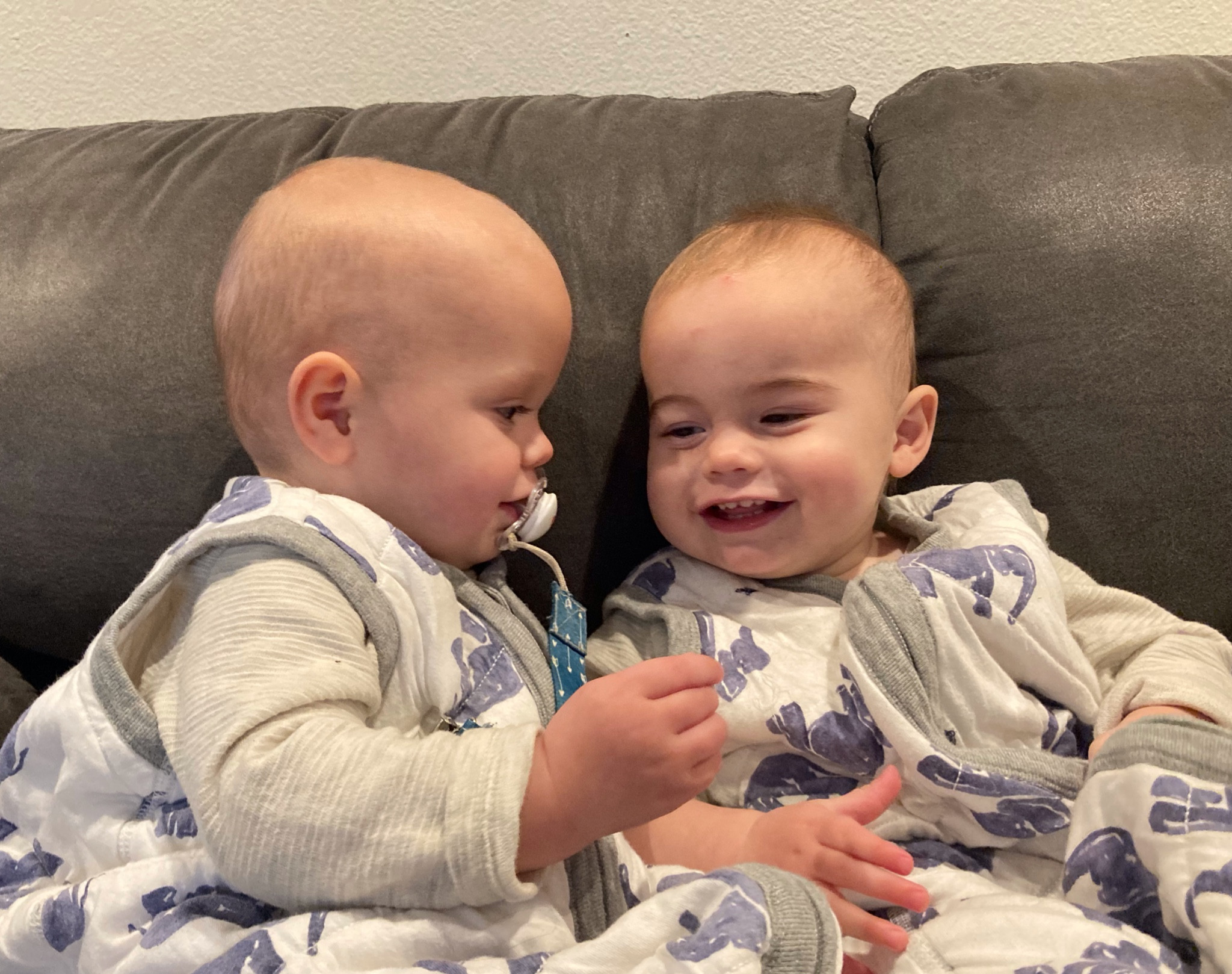 Sleep sacks and pacifiers with clips saved my life! Surviving Half A Dozen Twins tip #76! 

#LTKkids #LTKbaby #LTKbump