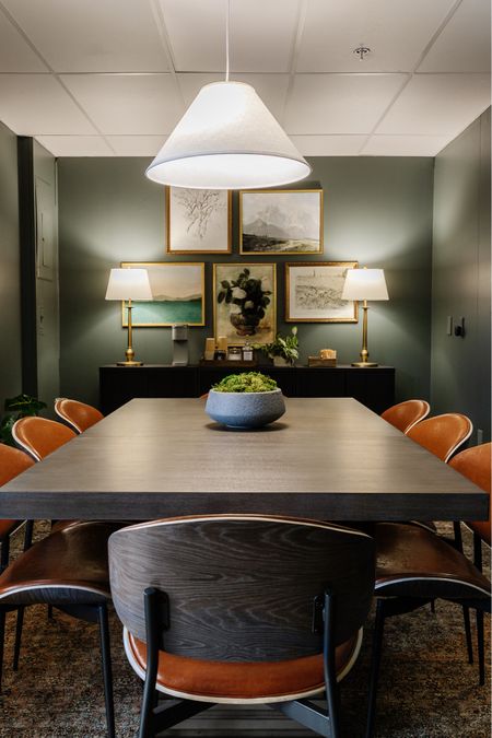 Love the quality of this sturdy modern dining table that seats 6 or 8! These mid century modern style dining chairs from @homedepot are SO comfortable. #ad #kickstartsummer #thehomedepot 

#LTKsalealert #LTKhome