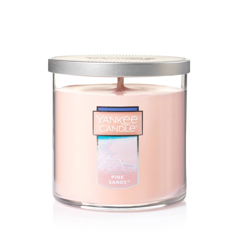 12.5oz Lidded Glass Jar 2-Wick Pink Sands Candle - Yankee Candle | Target