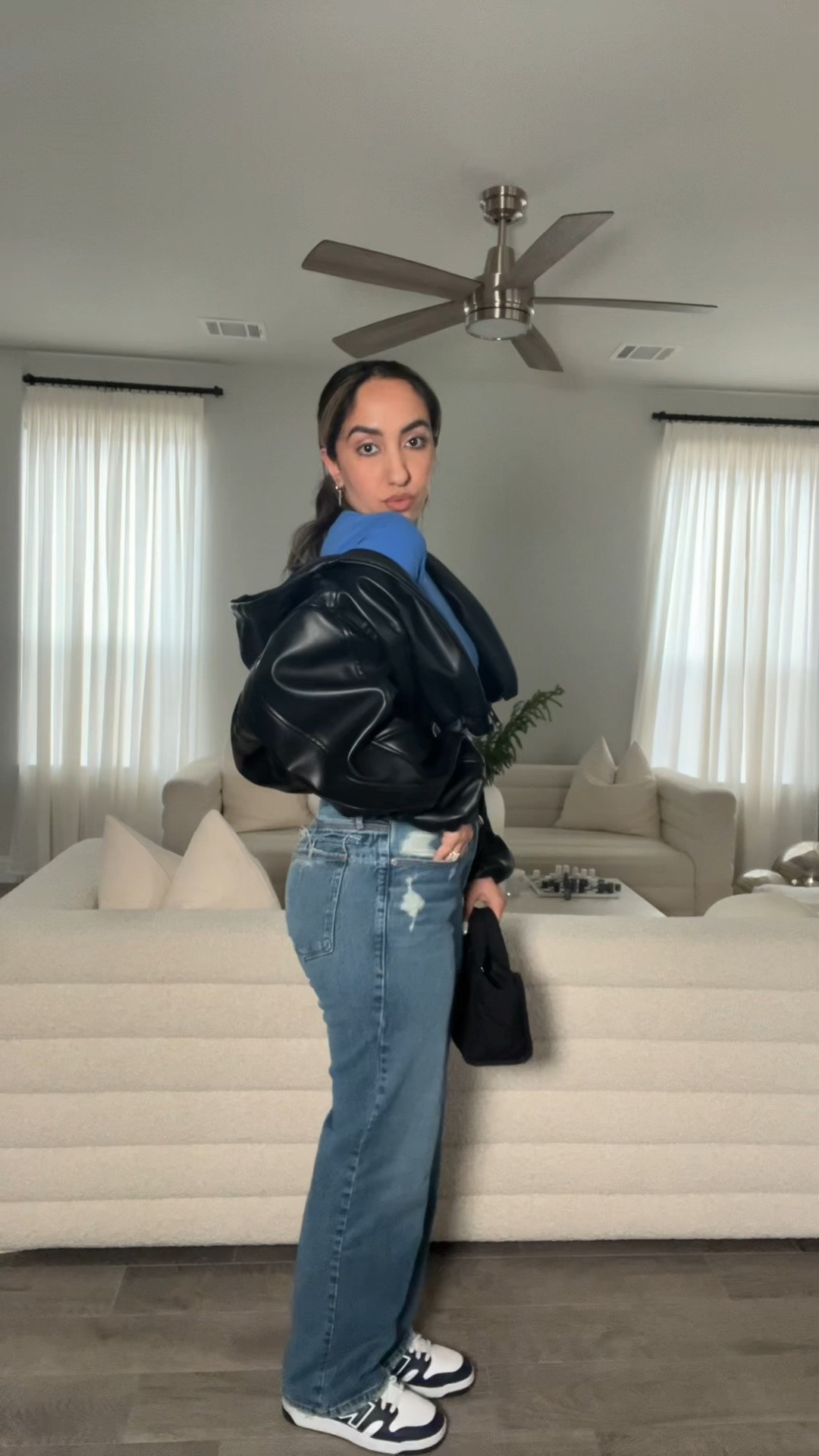 What I wore to the Olivia Rodrigo GUTS Tour concert 🖤 quick ootd 

Top - baby tee by Khy
Jacket - faux leather cropped Jacket by Khy & mini tote is Thirtyyears

#LTKSeasonal #LTKstyletip