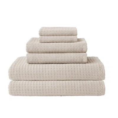 Uchino Waffle Twist 6-Piece Bath Towel Set | Wayfair North America