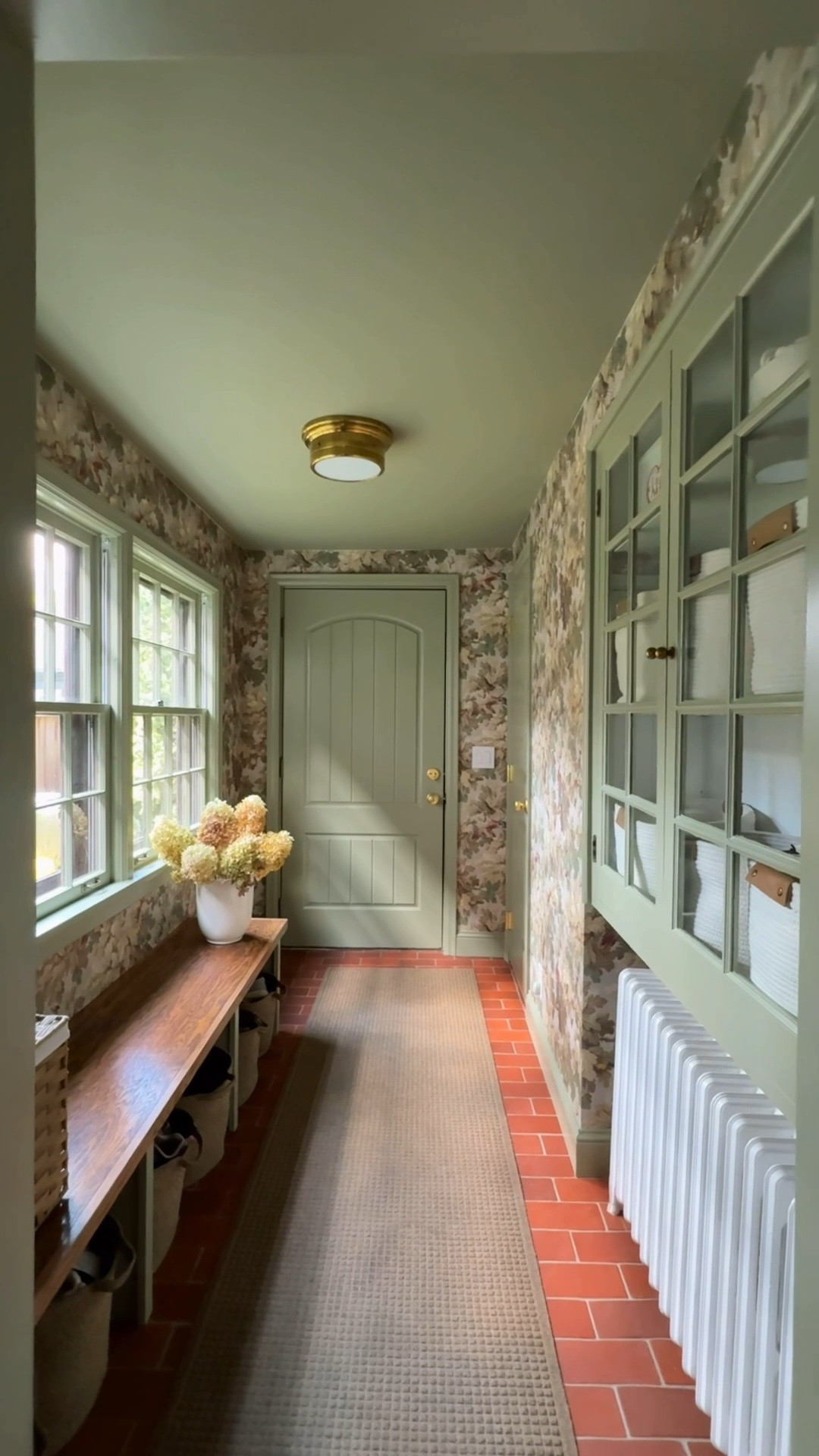 Our mudroom transformation. The flush mount light is on sale for Memorial Day. #homedecor #interiordesign

#LTKHome #LTKSaleAlert