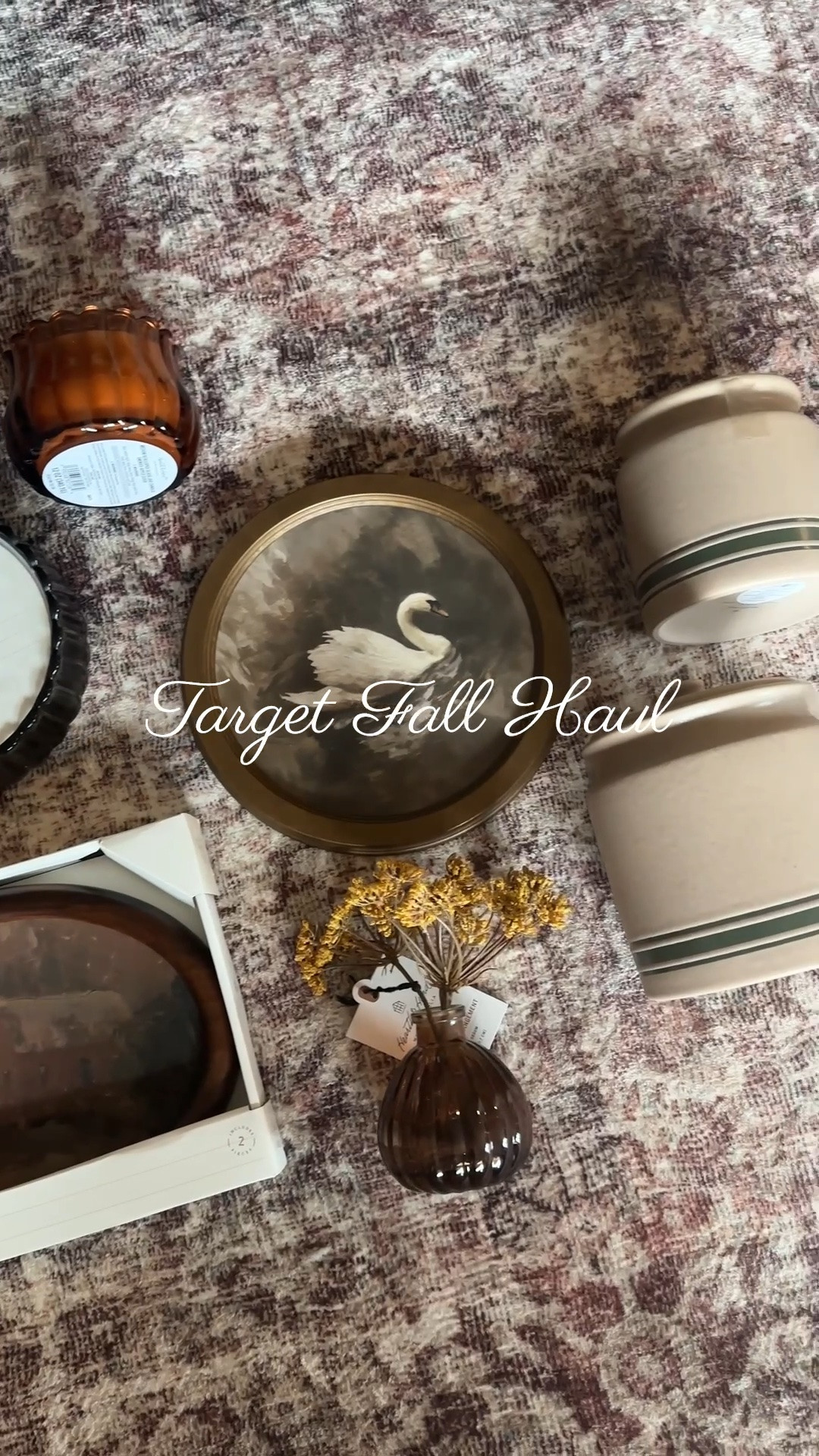 Target fall home decor haul!

Hearth and hand, studio McGee, swan art, brass frames, floral wall art, vintage inspired wall art, fall florals, fall candles, stoneware kitchen canisters, yellow sedum stems, fall stems, glass and wood cake stand, sourdough holder, scalloped candle, carved wooden paper towel holder

#LTKHome