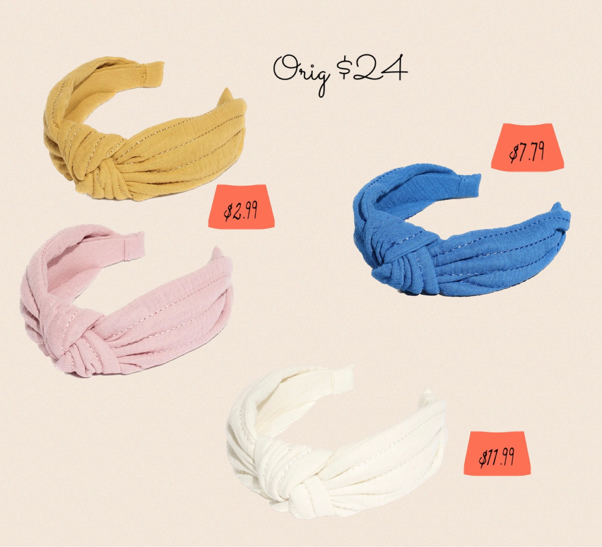 Headbands extra 40% off sale price
:
:
Use code COOLDOWN 


#LTKSale #LTKstyletip #LTKsalealert