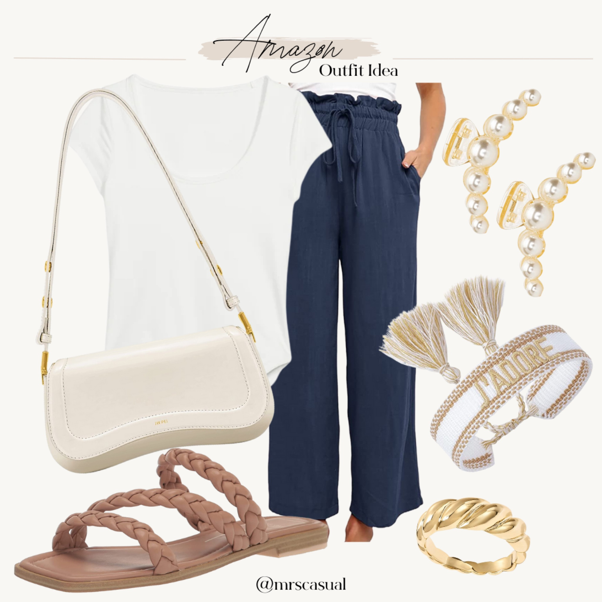 Loving these amazon paper bag waist pants 

#LTKunder50 #LTKstyletip #LTKFind