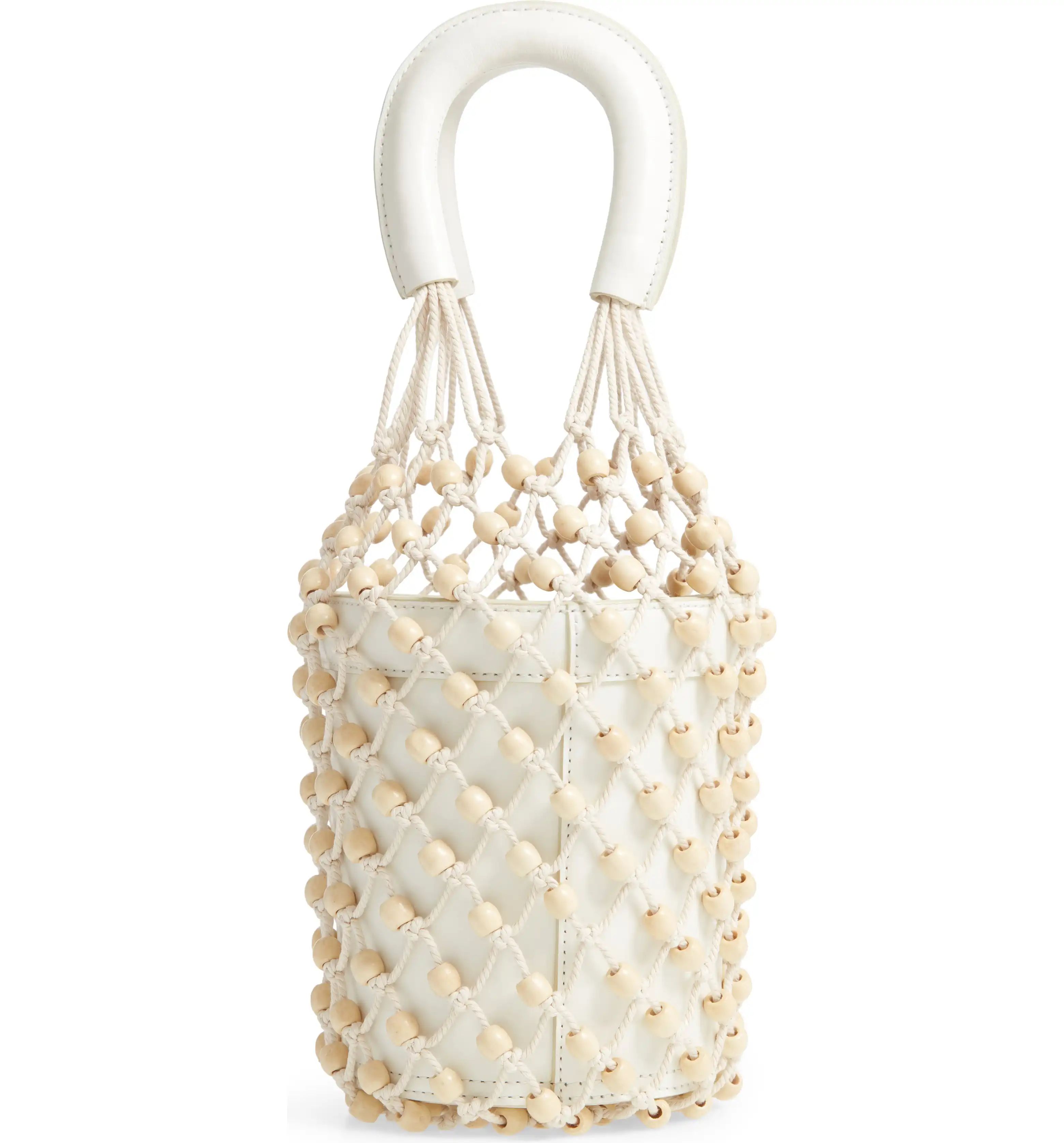 Moreau Beaded Caged Bucket BagSTAUDPrice$395.00Free ShippingWooden beads add to the rustic charm ... | Nordstrom