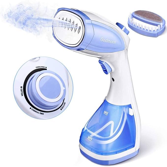 Godmorn Handheld Steamer for Clothes, Garment Steamer, Stepless Adjustable Steam Flow Mini Travel... | Amazon (US)