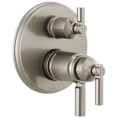Invari® TempAssure® Thermostatic Valve with Integrated 6-Function Diverter Trim | Perigold