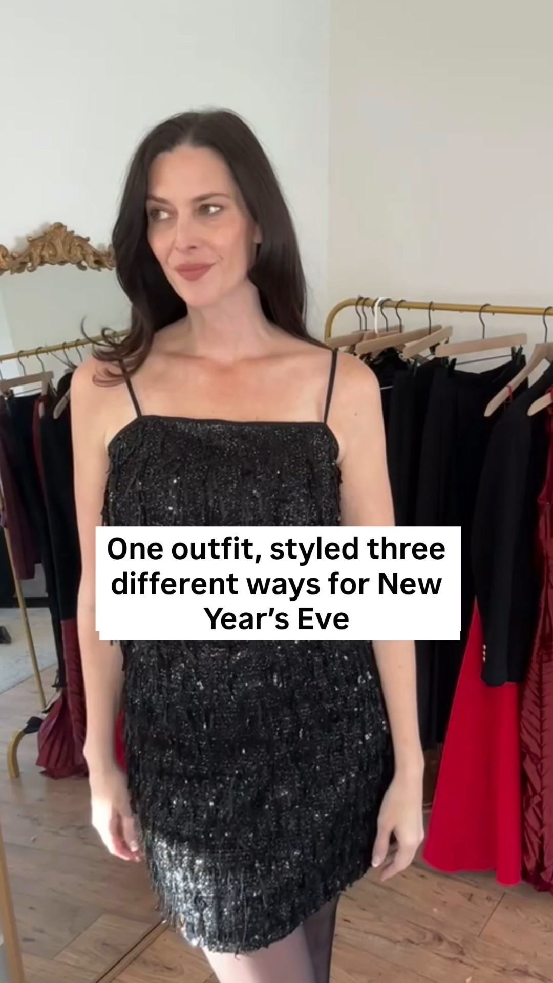 1 outfit styled 3 different ways for New Years Eve 🎉

#OOTN #NYE #NYEoutfit #loft #vici #party

#LTKHoliday #LTKFindsUnder100 #LTKootd