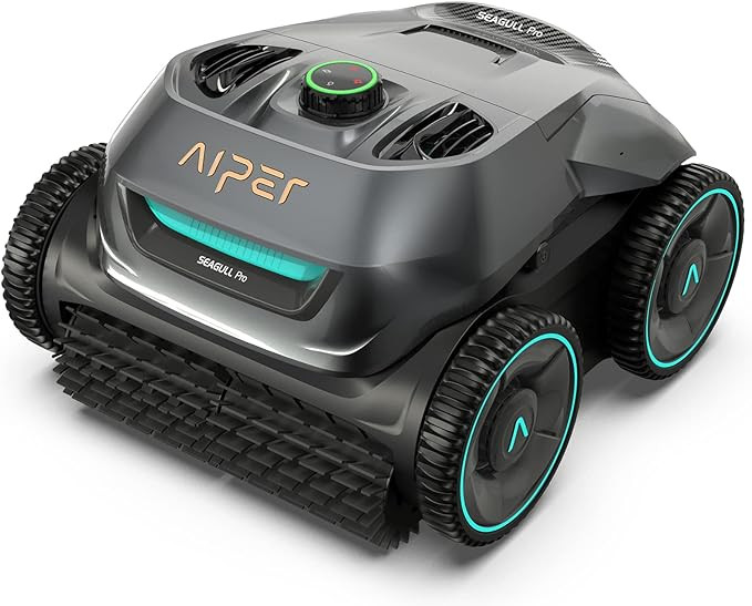 (2023 Upgrade) AIPER Seagull Pro Cordless Robotic Pool Cleaner, Wall Climbing Pool Vacuum Lasts u... | Amazon (US)