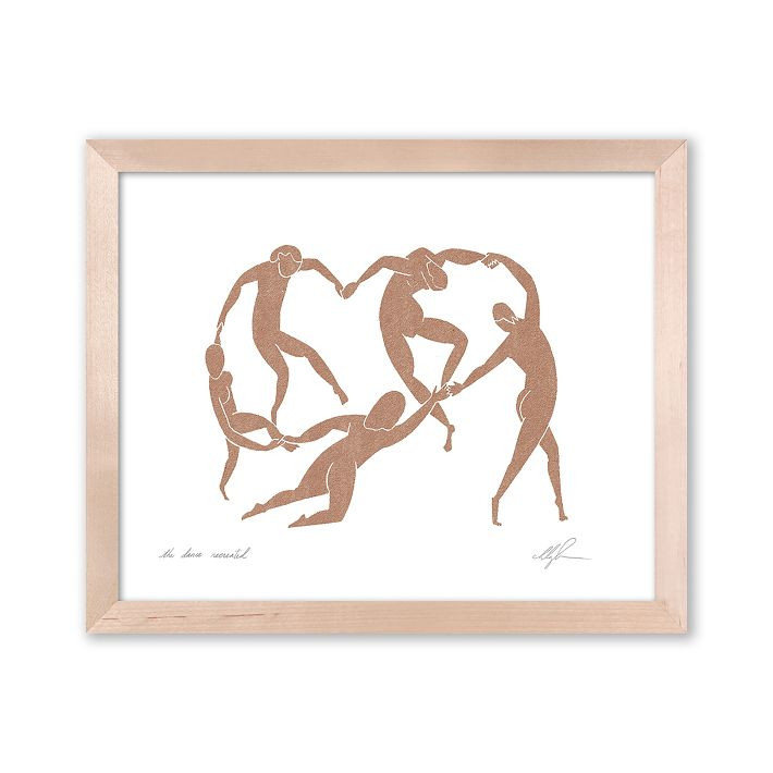 Dance Terracotta Print by Cocoshalom | West Elm (US)