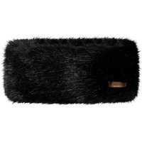 Diadema Negra de Pelo Sintético con Forro Polar Barts Fur Headband Black | Miravia ES