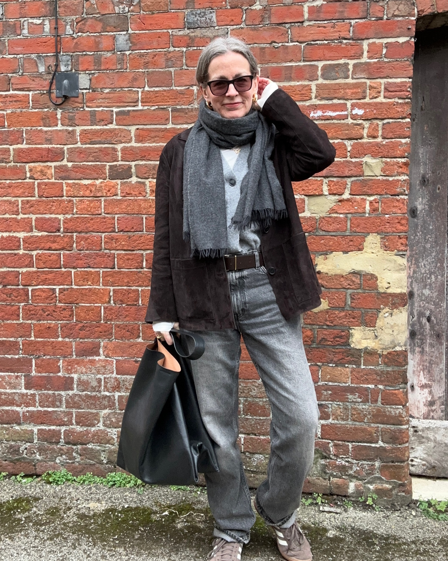 Layering up under the suede blazer

#LTKover50style #LTKuk #LTKwinter