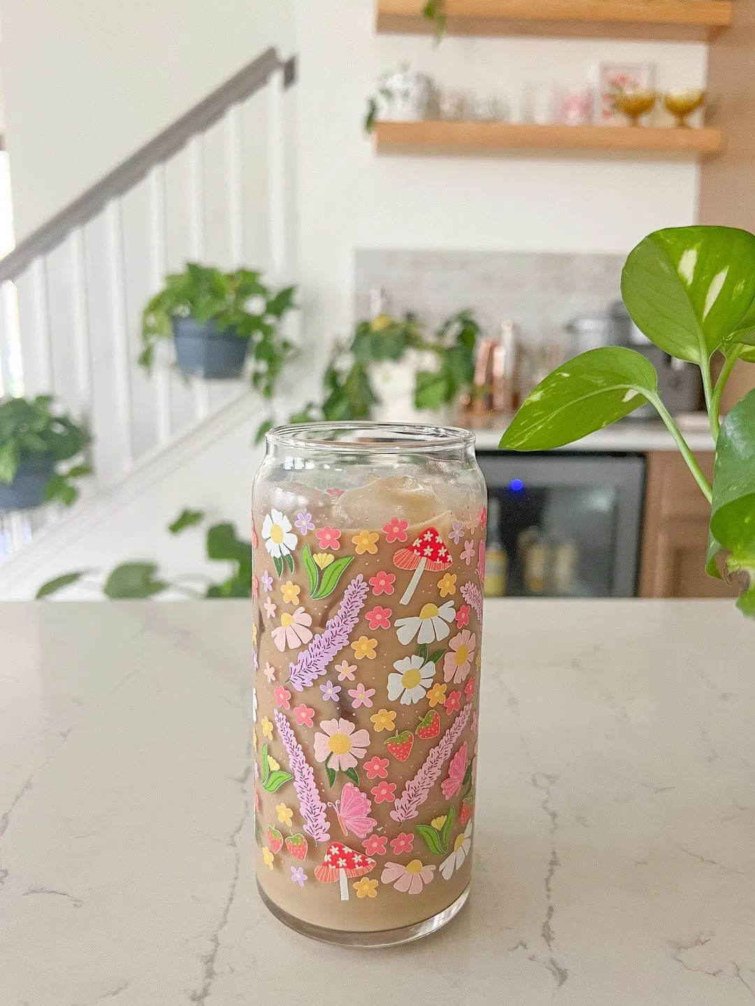 20oz Colorful Garden Glass - Etsy | Etsy (US)