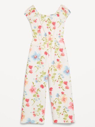 Short-Sleeve Jumpsuit for Girls | Old Navy (US)