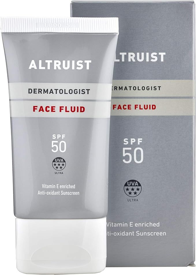 Altruist Dermatologist Sunscreen Fluid SPF – Superior 5star UVA protection by Dr Andrew Birnie ... | Amazon (UK)