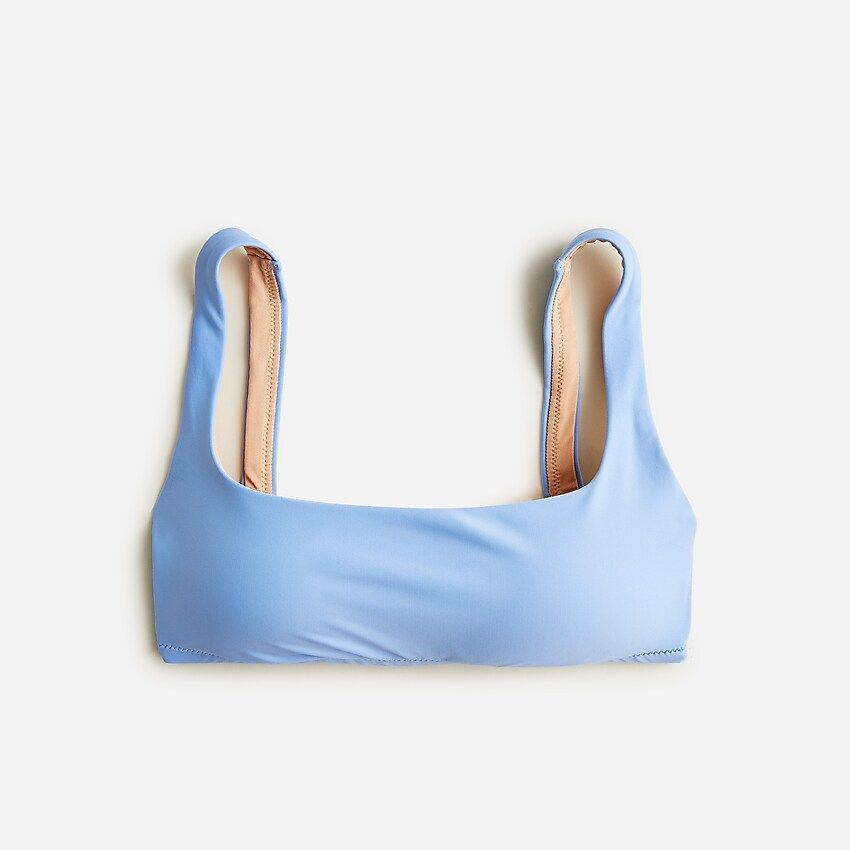 Squareneck bikini top | J.Crew US