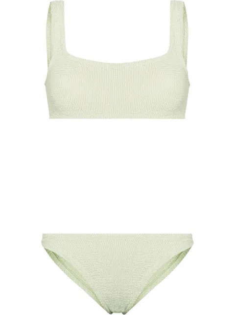 Xandra crinkle bikini set | Farfetch Global