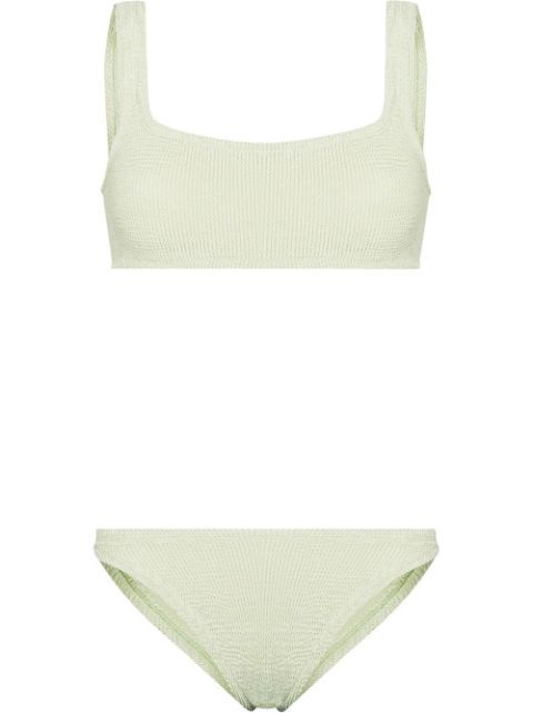 Xandra crinkle bikini set | Farfetch Global