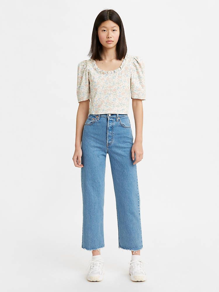 Ribcage Straight Ankle Jeans | Levi's (UK)