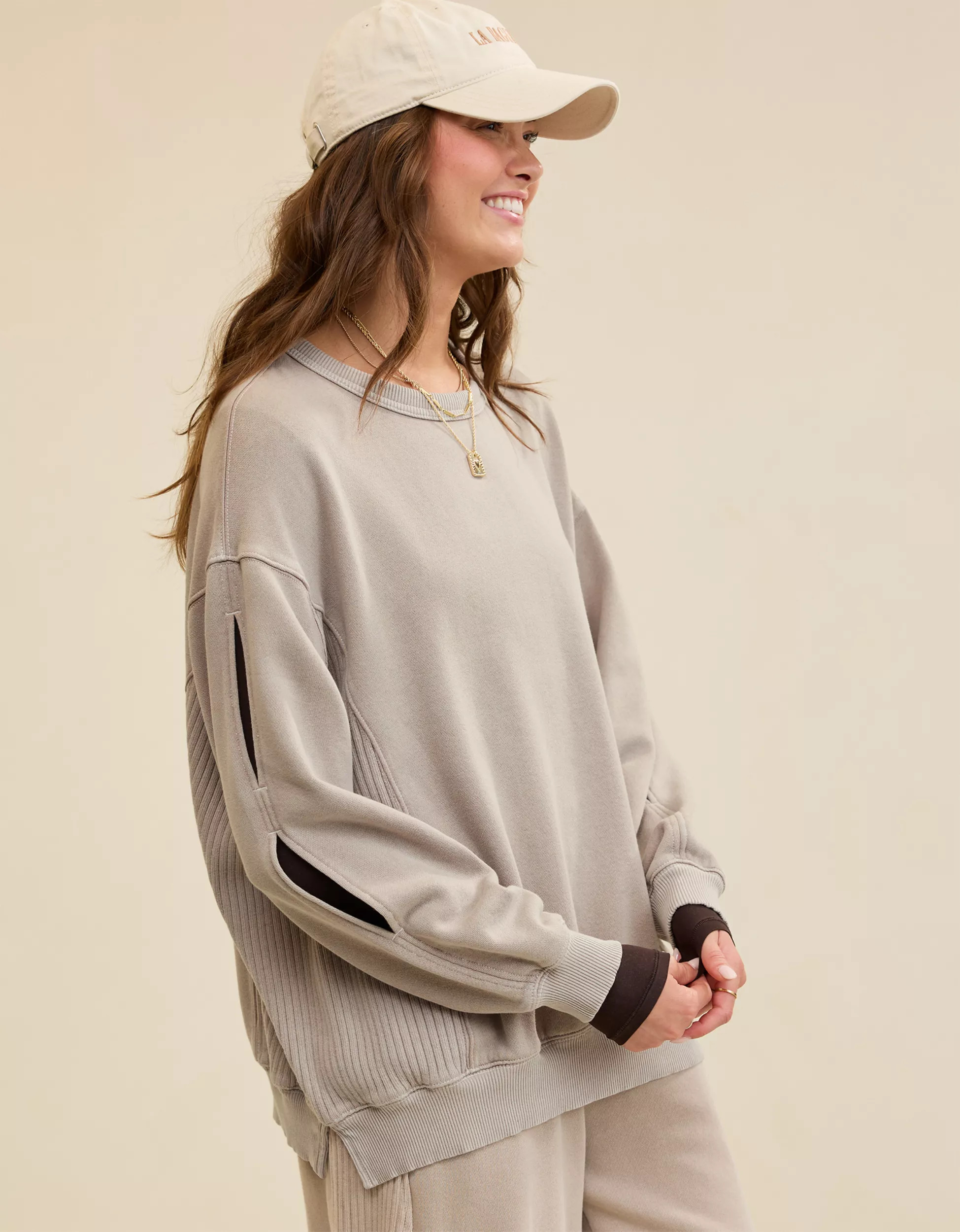 Aerie Très Chic Keyhole Sweatshirt | Aerie