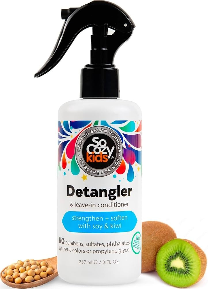 SoCozy Detangler Leave-In Conditioner Spray For Kids Hair, Fruity-Tutti, 8 Fl Oz (Pack of 1) | Amazon (US)