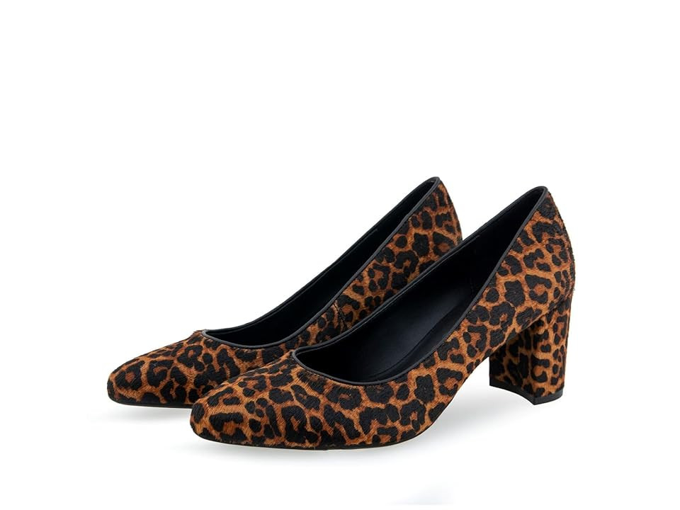 Aerosoles Betsy High Women's Heels Leopard Combo : 9.5 B - Medium, Leather | Zappos