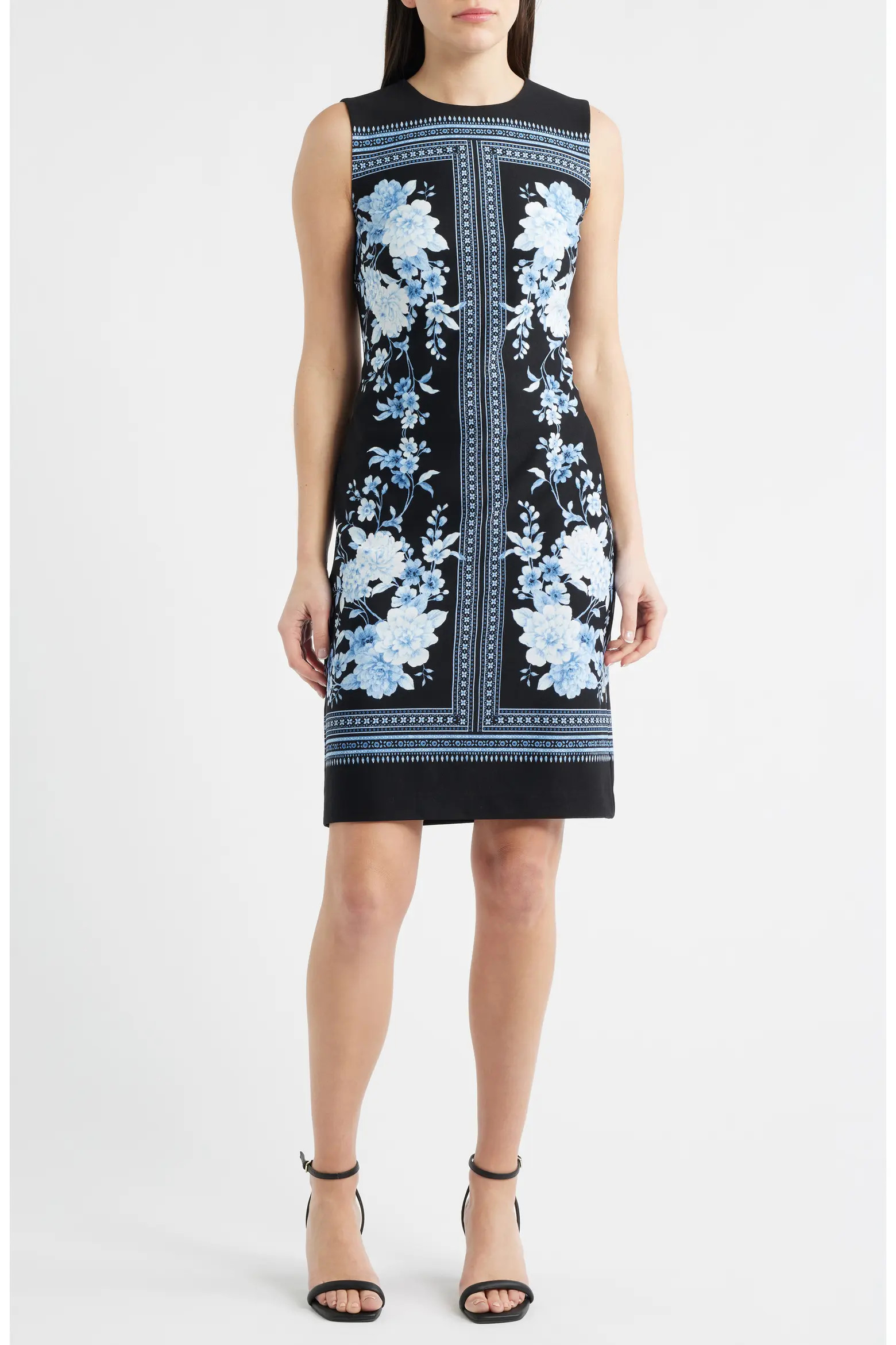 Print Sleeveless Sheath Dress (Women) | Nordstrom | Nordstrom