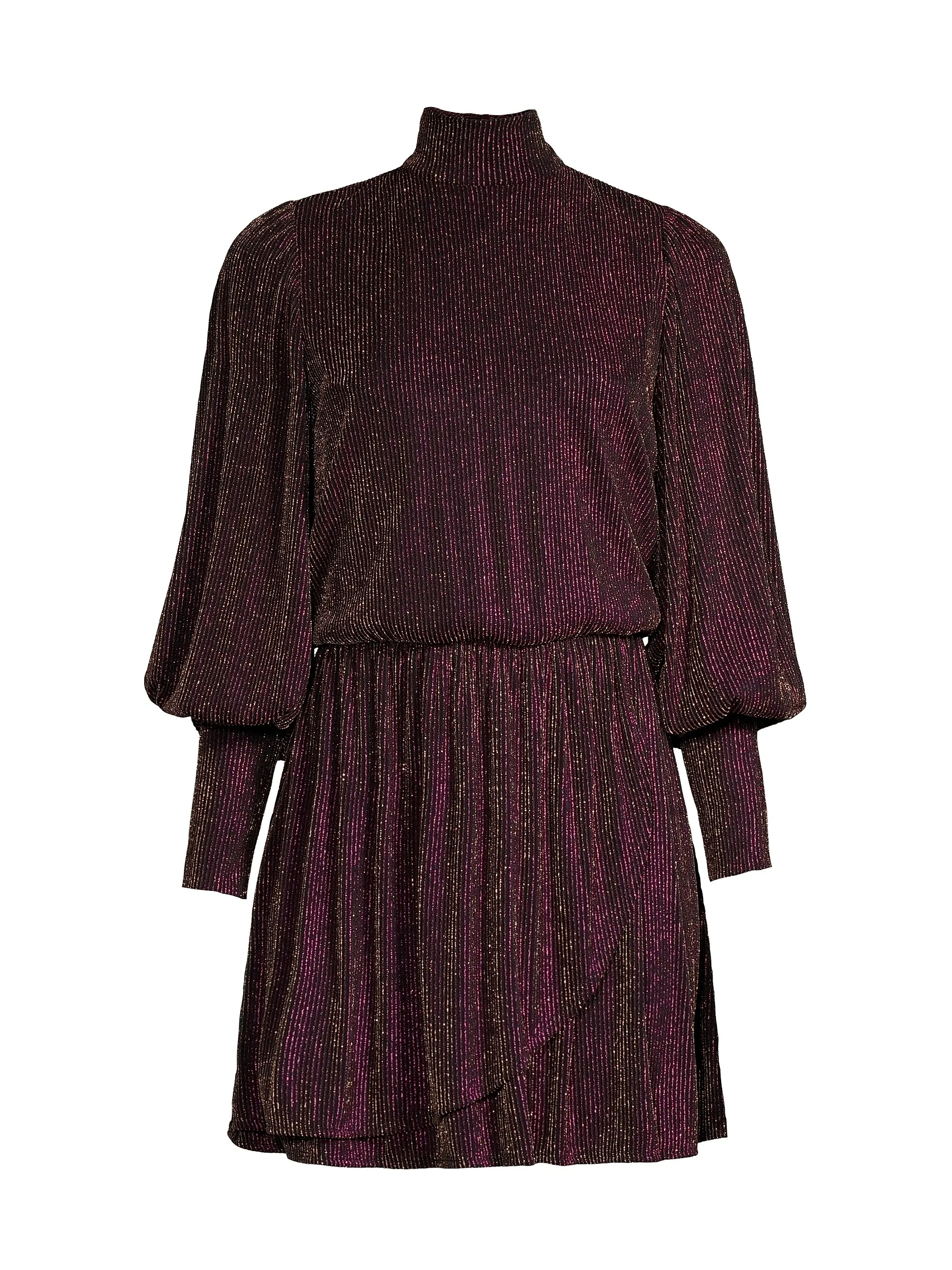 Gavin Metallic Ribbed Minidress | Saks Fifth Avenue