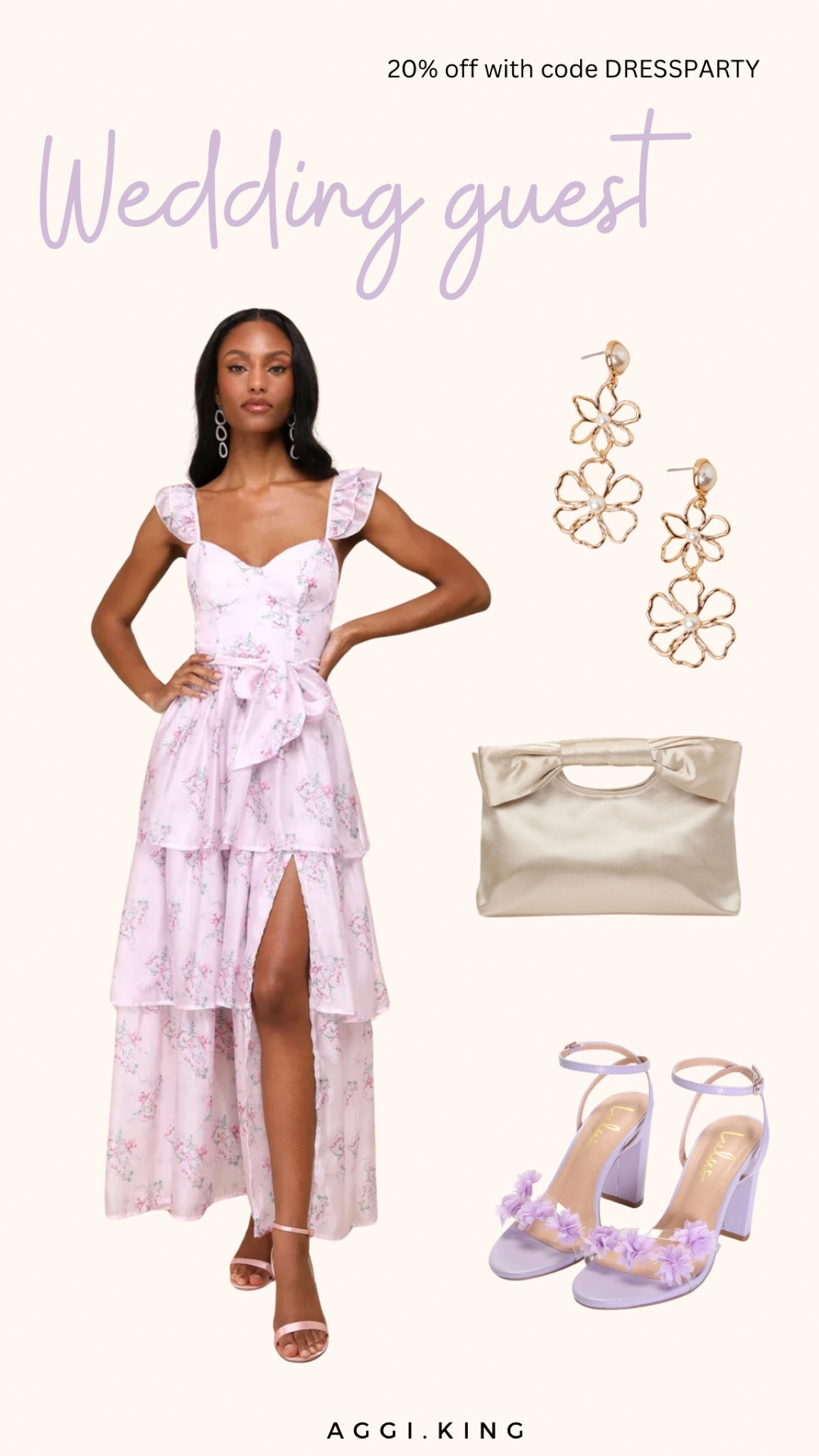 Wedding guest dress.
20% off sale with code DRESSPARTY 

#lulus #spring #dress #wedding #easter #weddingguest


#LTKSpringSale #LTKstyletip #LTKwedding
