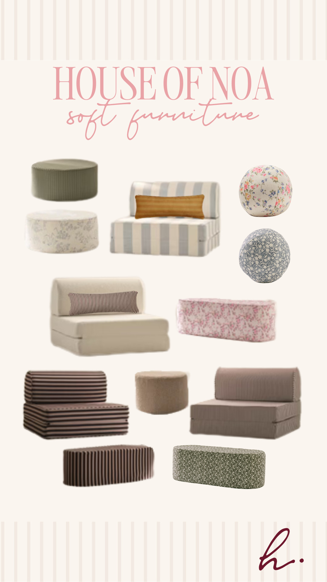 Obsessing over the House of Noa Soft Furniture!! Perfect way to elevate your kids space, while giving them creativity to build! 

 #LTKHome #LTKKids #LTKFamily