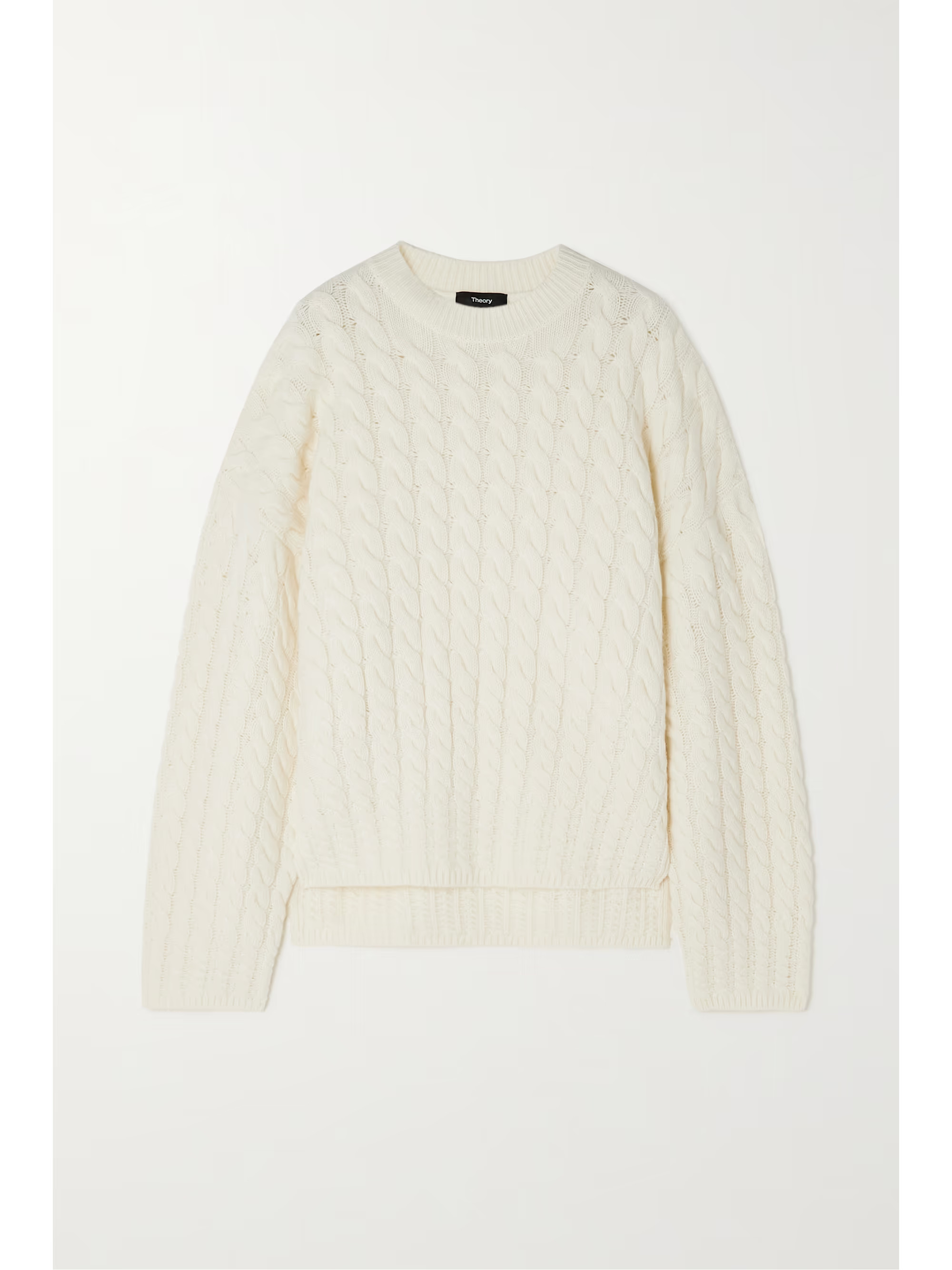 Karenia cable-knit wool and cashmere-blend sweater | NET-A-PORTER (US)