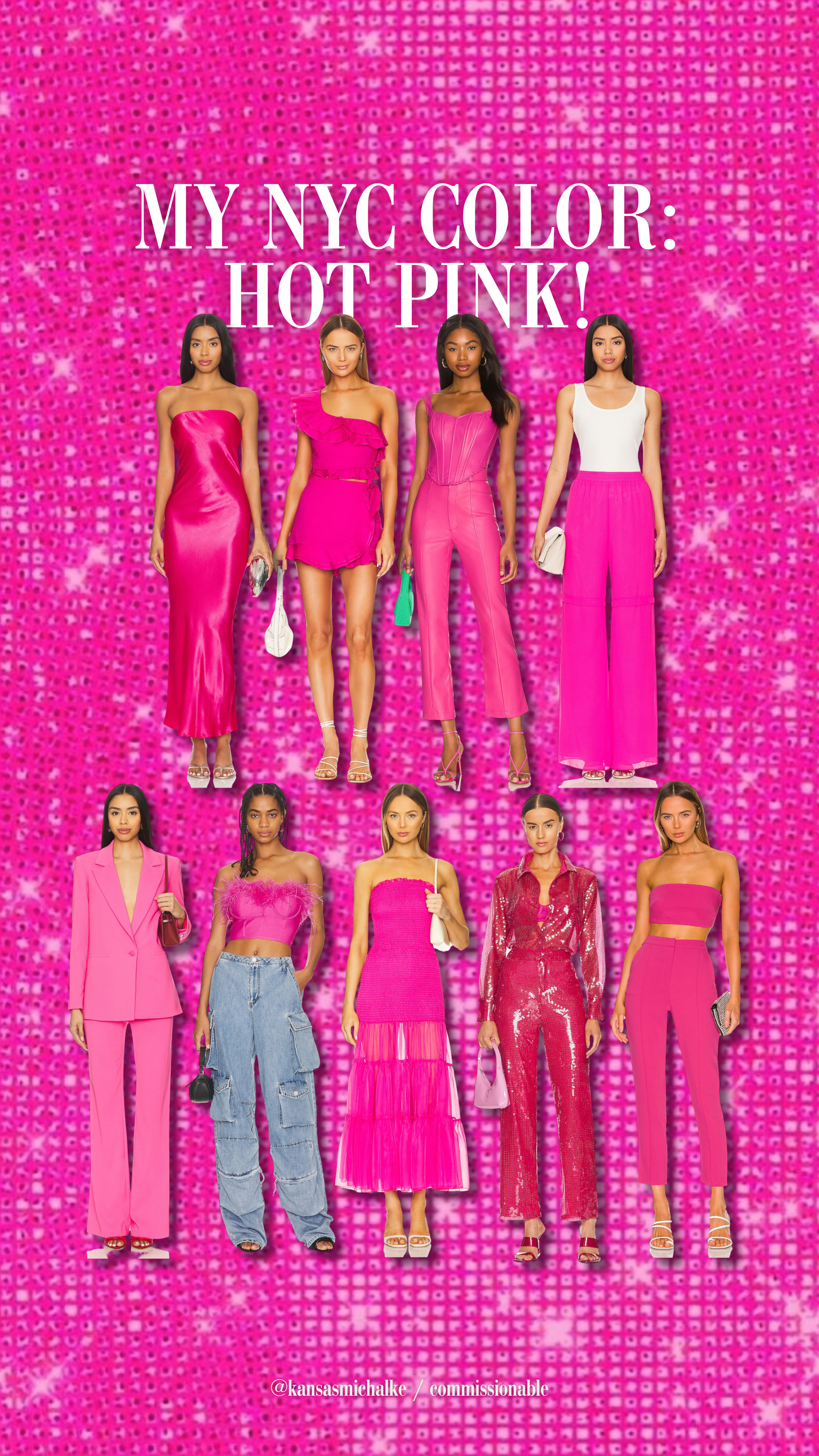 HOT PINK NYC HAUL  

 