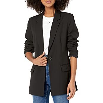 The Drop Women's Blake Long Blazer | Amazon (US)