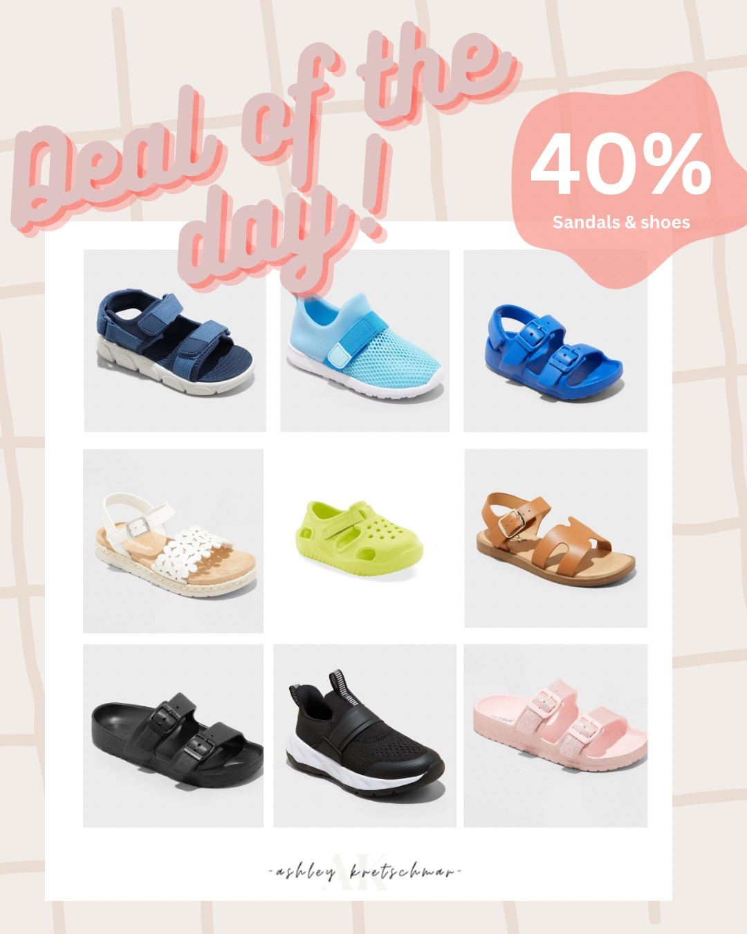 40% off sandals and shoes for the family! 
These are our favorites and ones I buy them every summer!

#LTKFamily #LTKSaleAlert #LTKKids