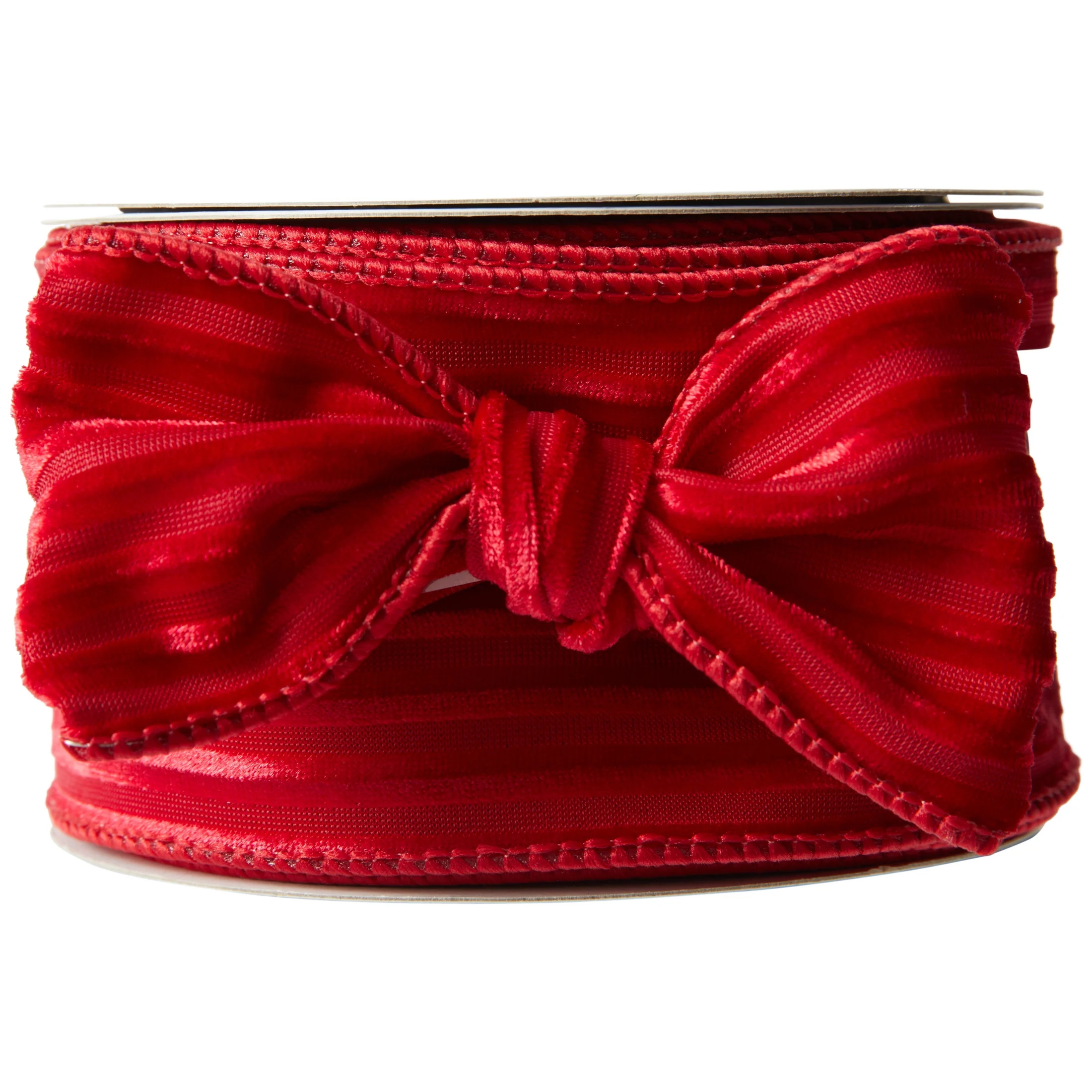 Red Ribbed Ribbon, 3.5" by My Texas House | Walmart (US)