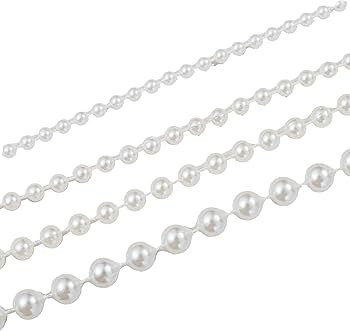 8mm Crafts Faux Pearl Beads Garland Pearl Bead Roll Strand of Pearls to Decorate Floral Centerpie... | Amazon (US)