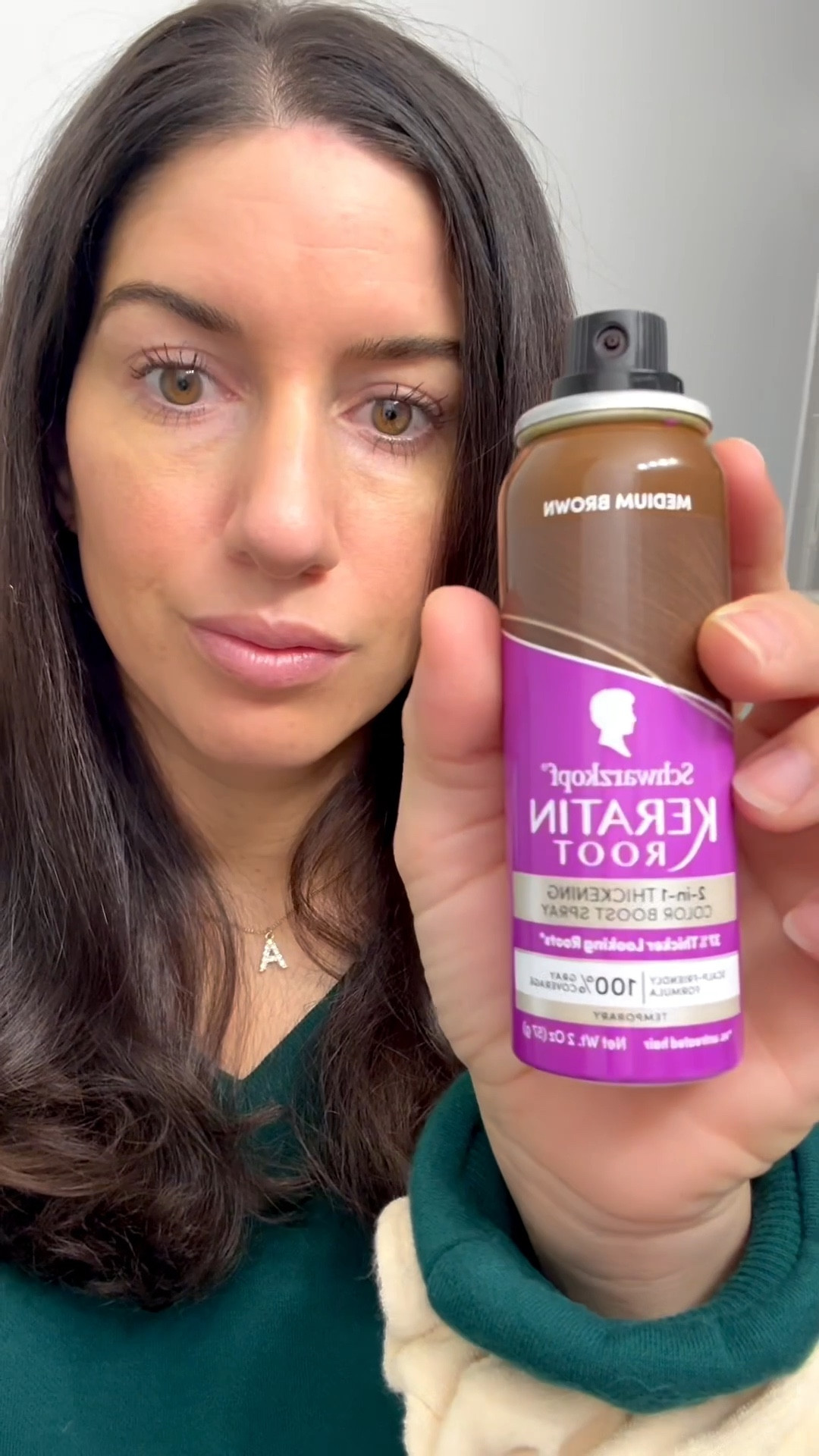 Schwarzkopf Keratin Color Root Temporary Hair Color Spray. I have the shade medium brown. Works so good. #hair#thickeninghair#walmart 

#LTKmomlife #LTKdayinmylife #LTKFindsUnder50