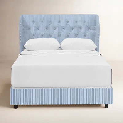 Tomey Upholstered Wingback Bed | Wayfair North America