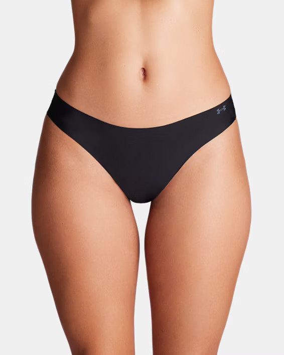 Under Armour Women's UA Pure Stretch 3-Pack No Show Thong | Under Armour (US)