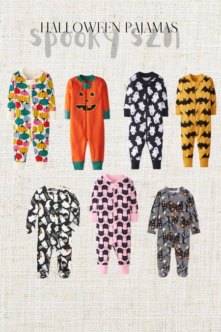 Halloween Baby Pajamas / Holiday / Halloween / Seasonal / Baby / Toddler / Kid 

#LTKfamily #LTKbaby #LTKSeasonal