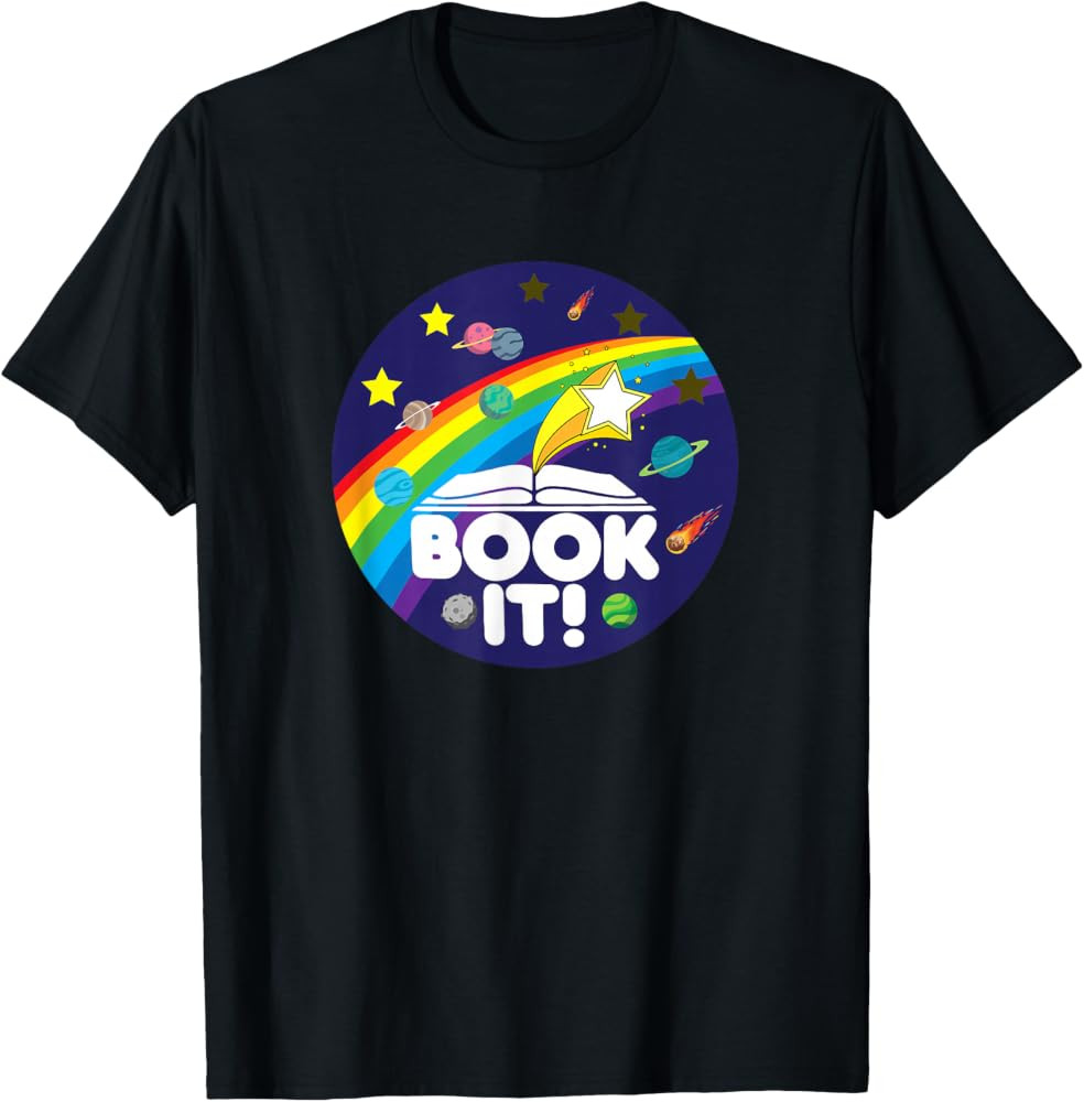 Book IT ! Childhood Retro T-Shirt | Amazon (US)