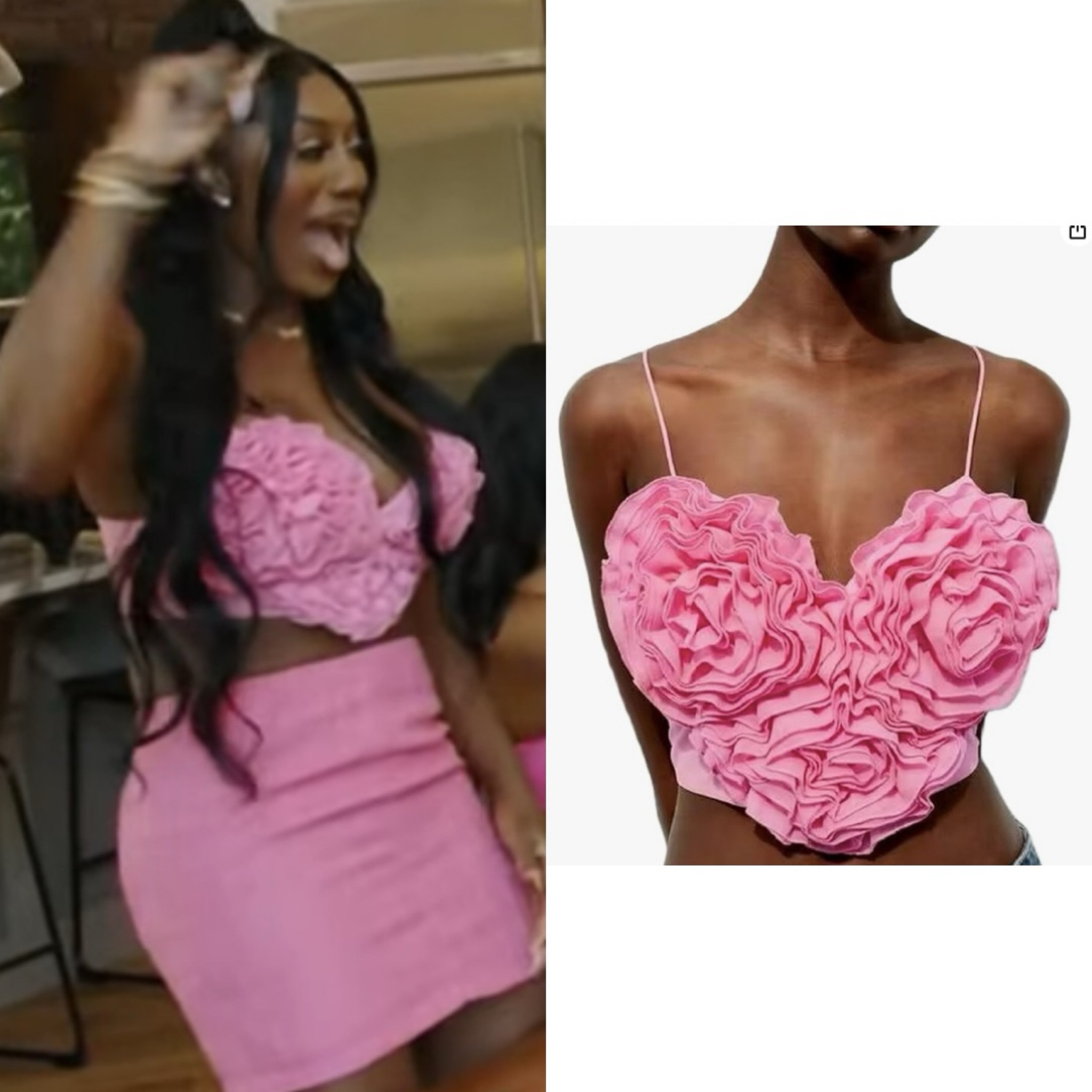 Wendy Osefo’s Print Rosette Top