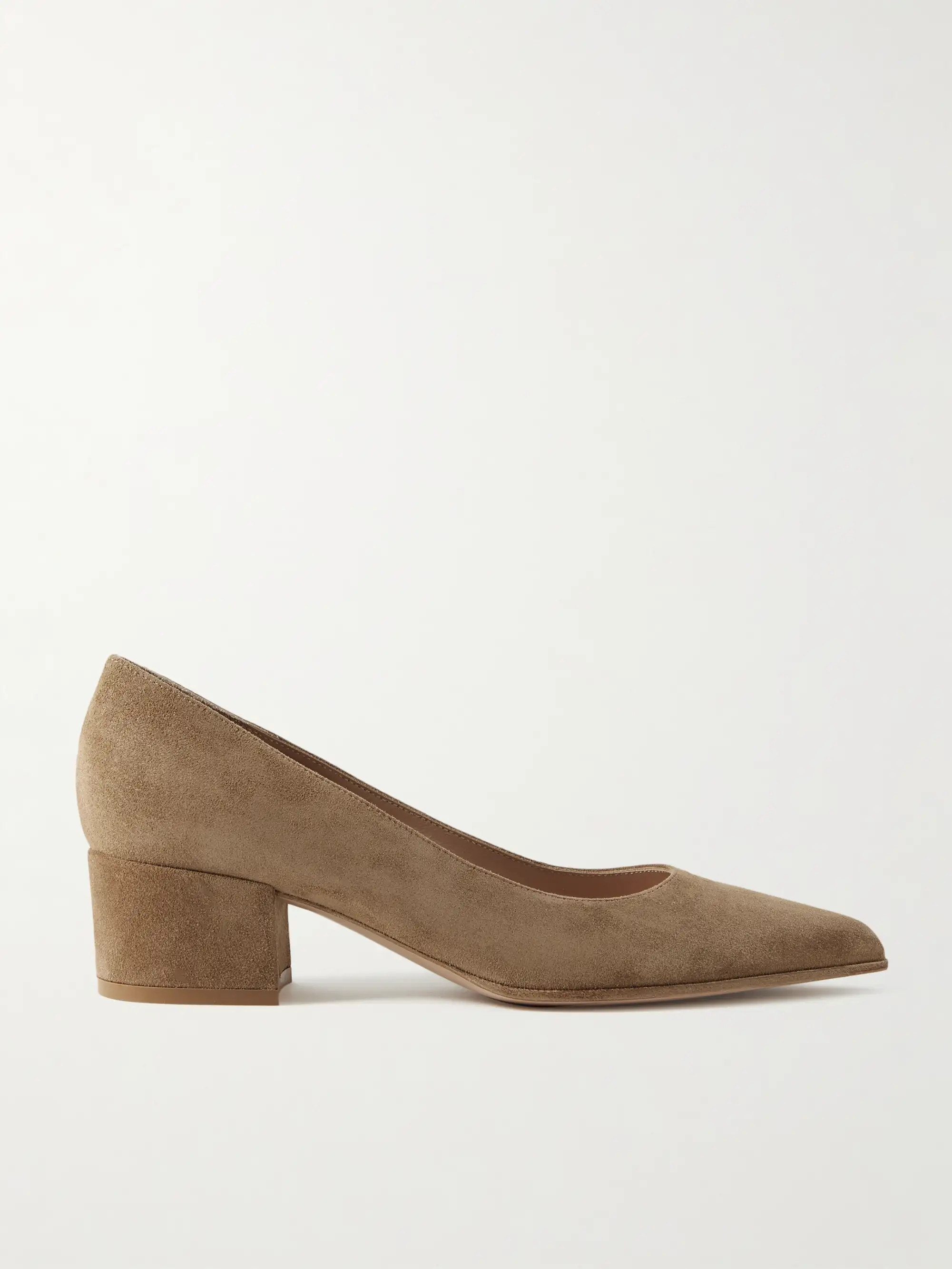 Camoscio 45 suede pumps | NET-A-PORTER (UK & EU)