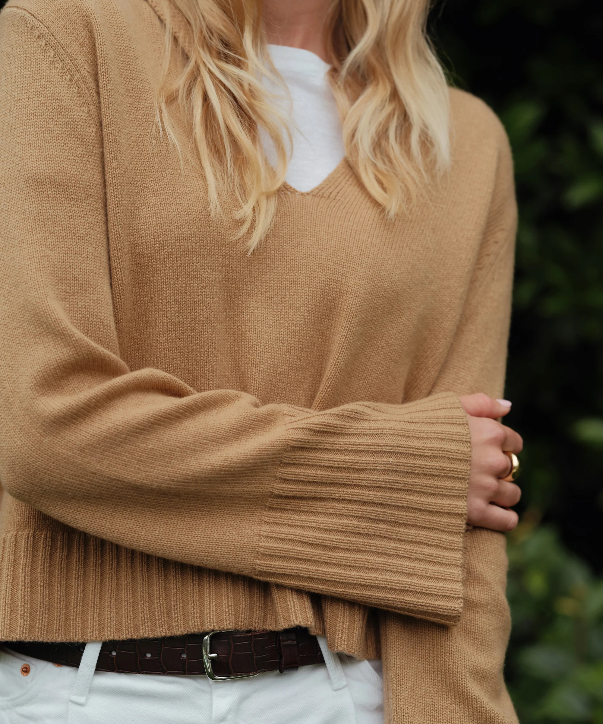 Cashmere Frances Polo | Jenni Kayne