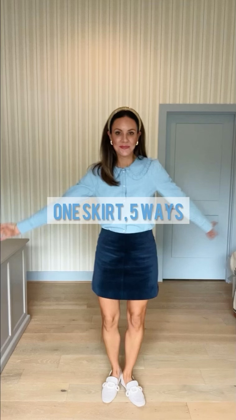 Corduroy skirt hotsell outfit video