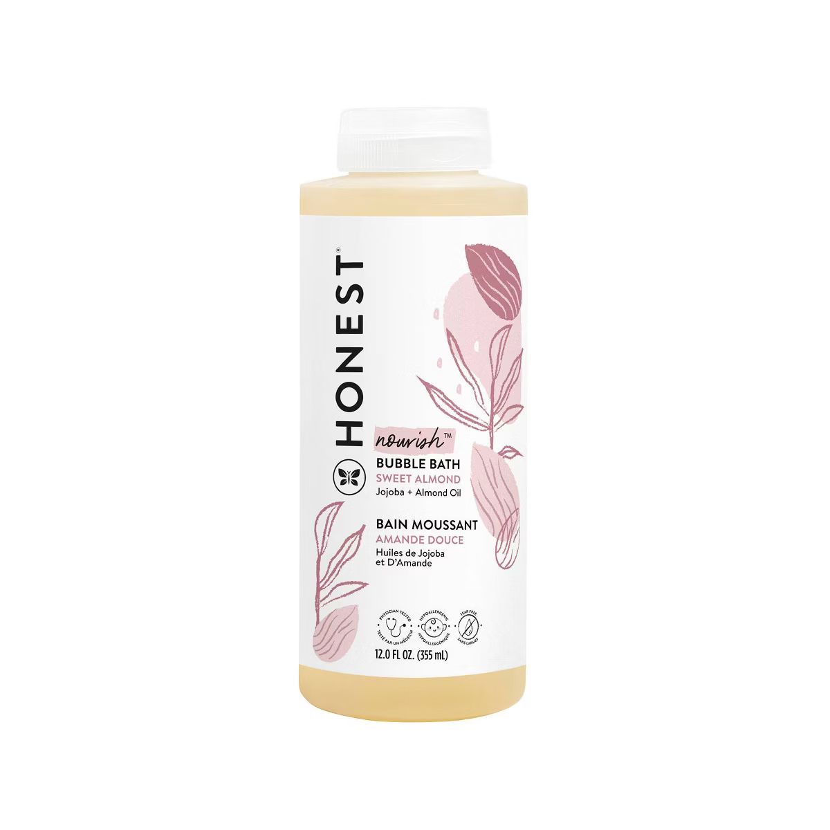 The Honest Company Nourish Bubble Bath - Sweet Almond - 12 fl oz | Target