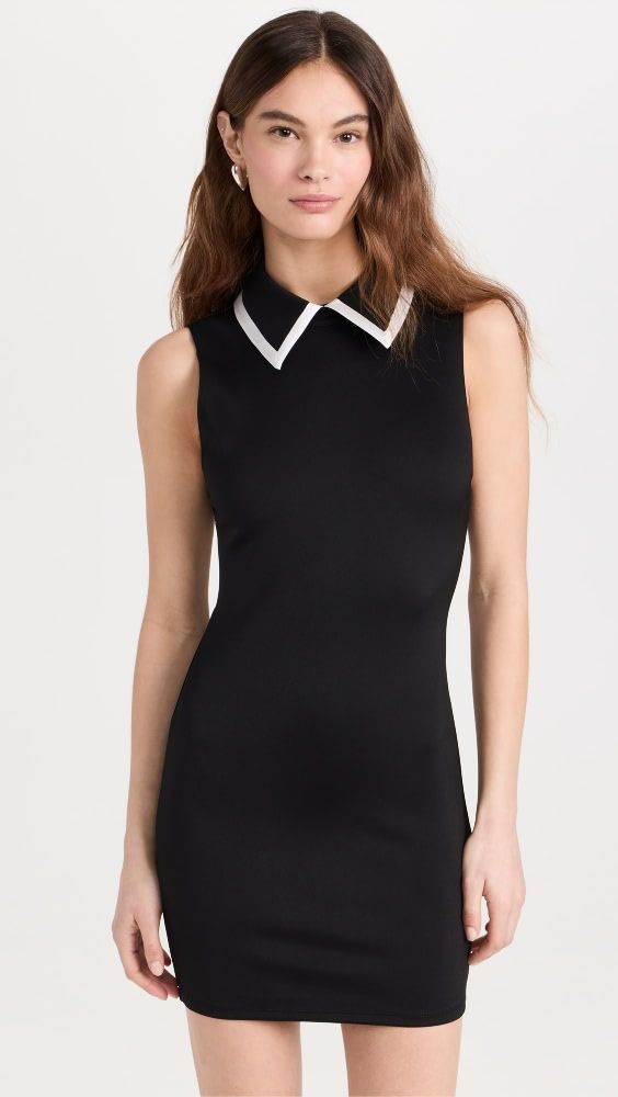 alice + olivia Wynell Collar Dress | Shopbop | Shopbop