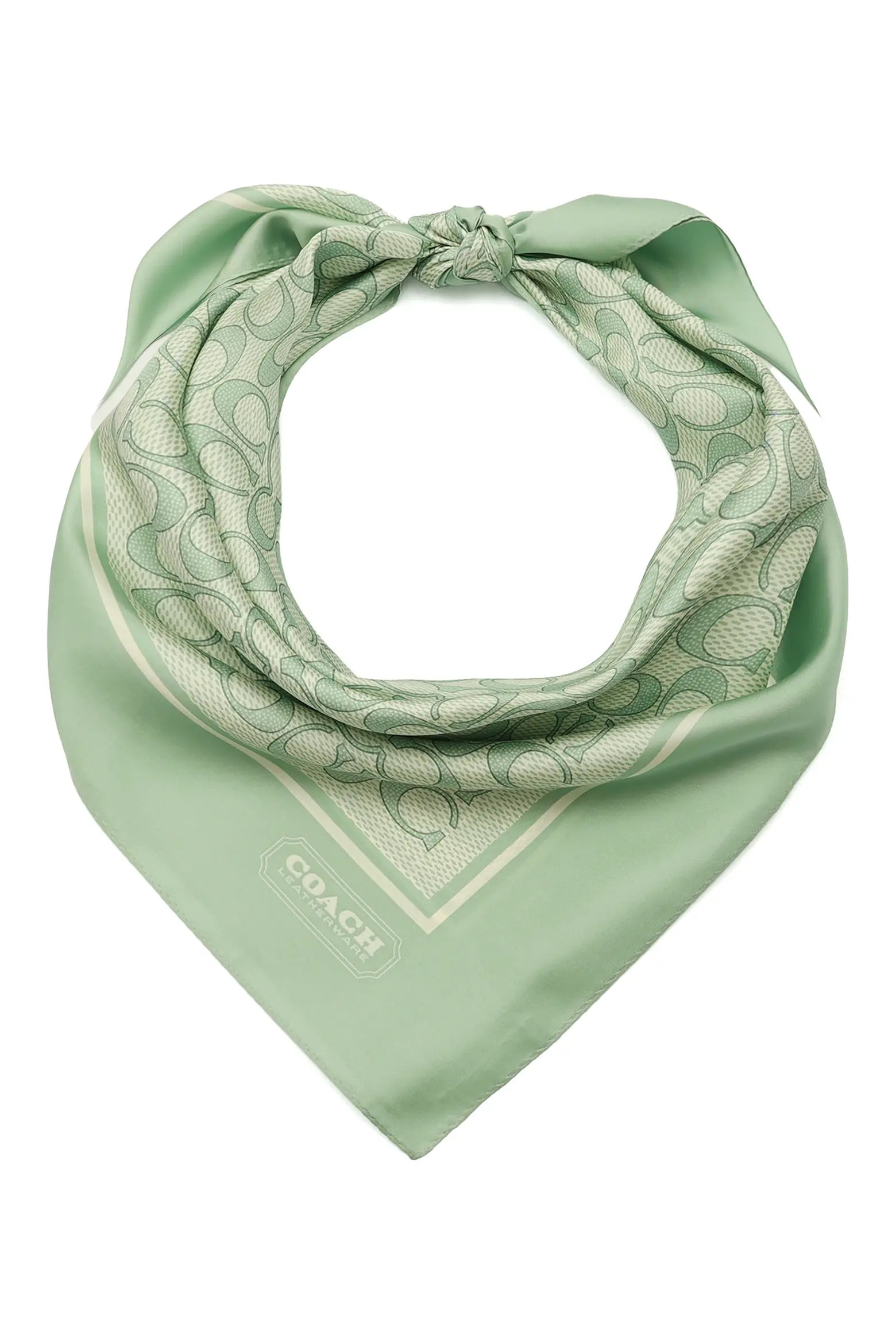 Textured Signature Logo Square Silk Scarf (Women) | Nordstrom | Nordstrom