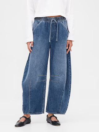 Mid Rise UltraSoft Easy Horseshoe Jeans | Gap (US)